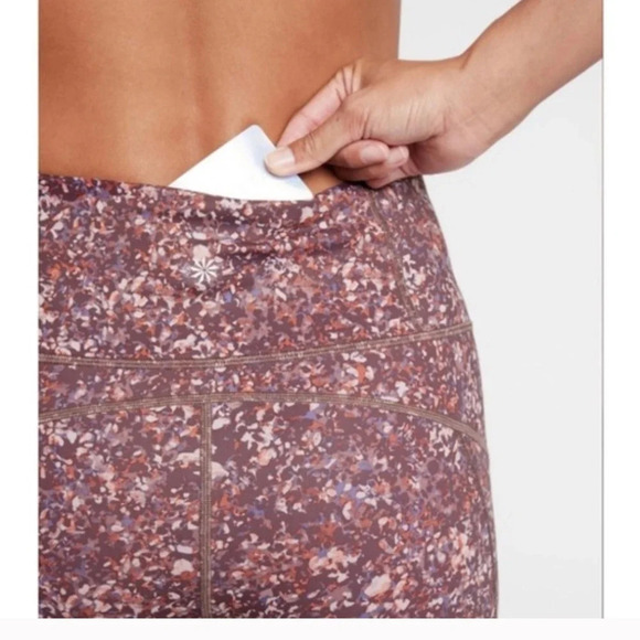 Athleta Rainier Printed Mesh Tight Size Small - Picture 5 of 11